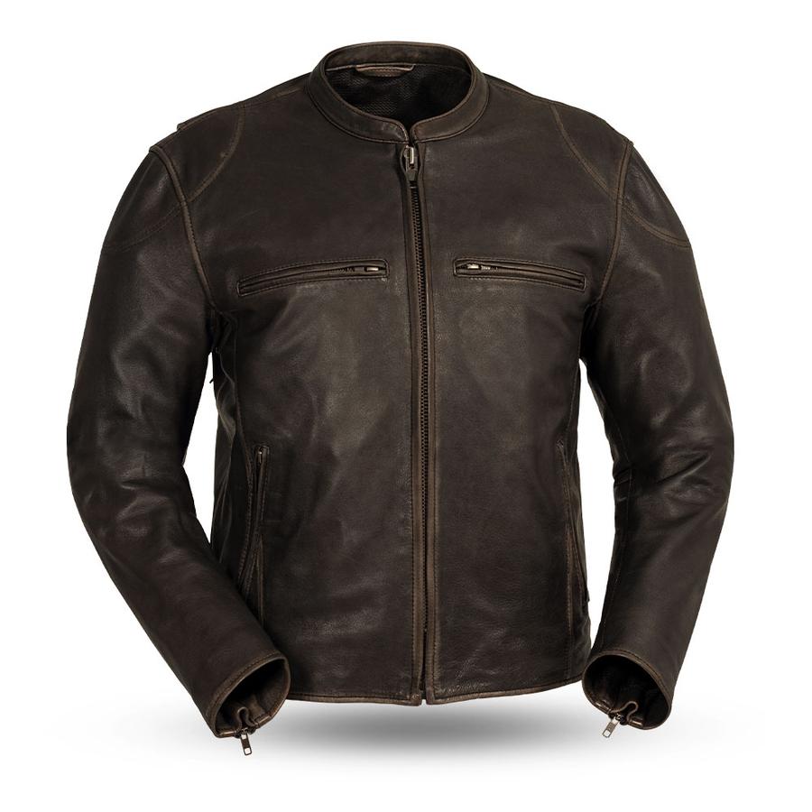 Indy - Men's Motorcycle Leather Jacket - Image 2