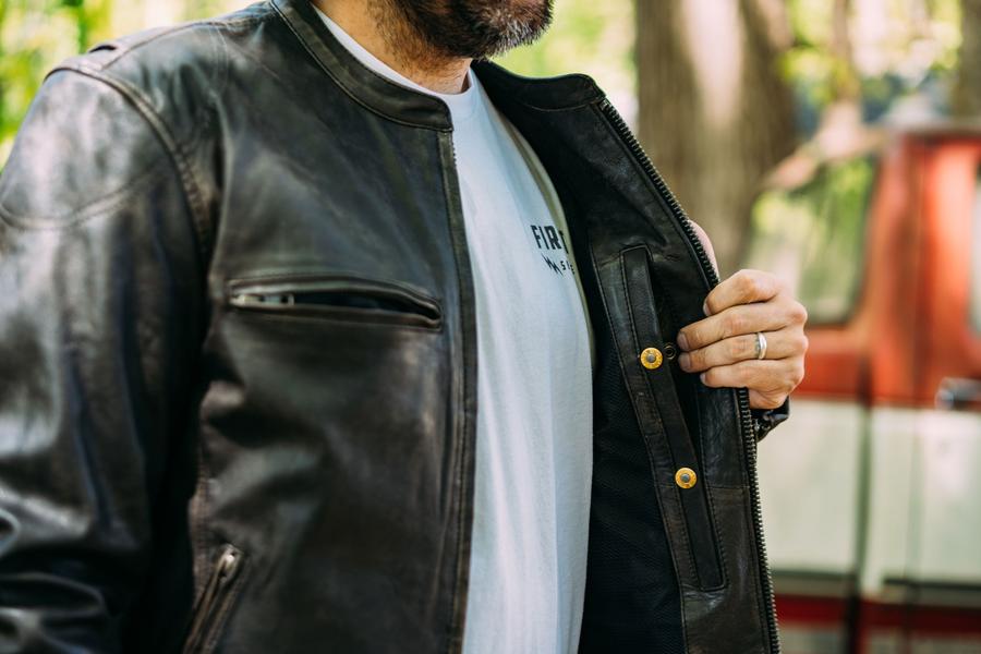 Indy - Men's Motorcycle Leather Jacket - Image 5