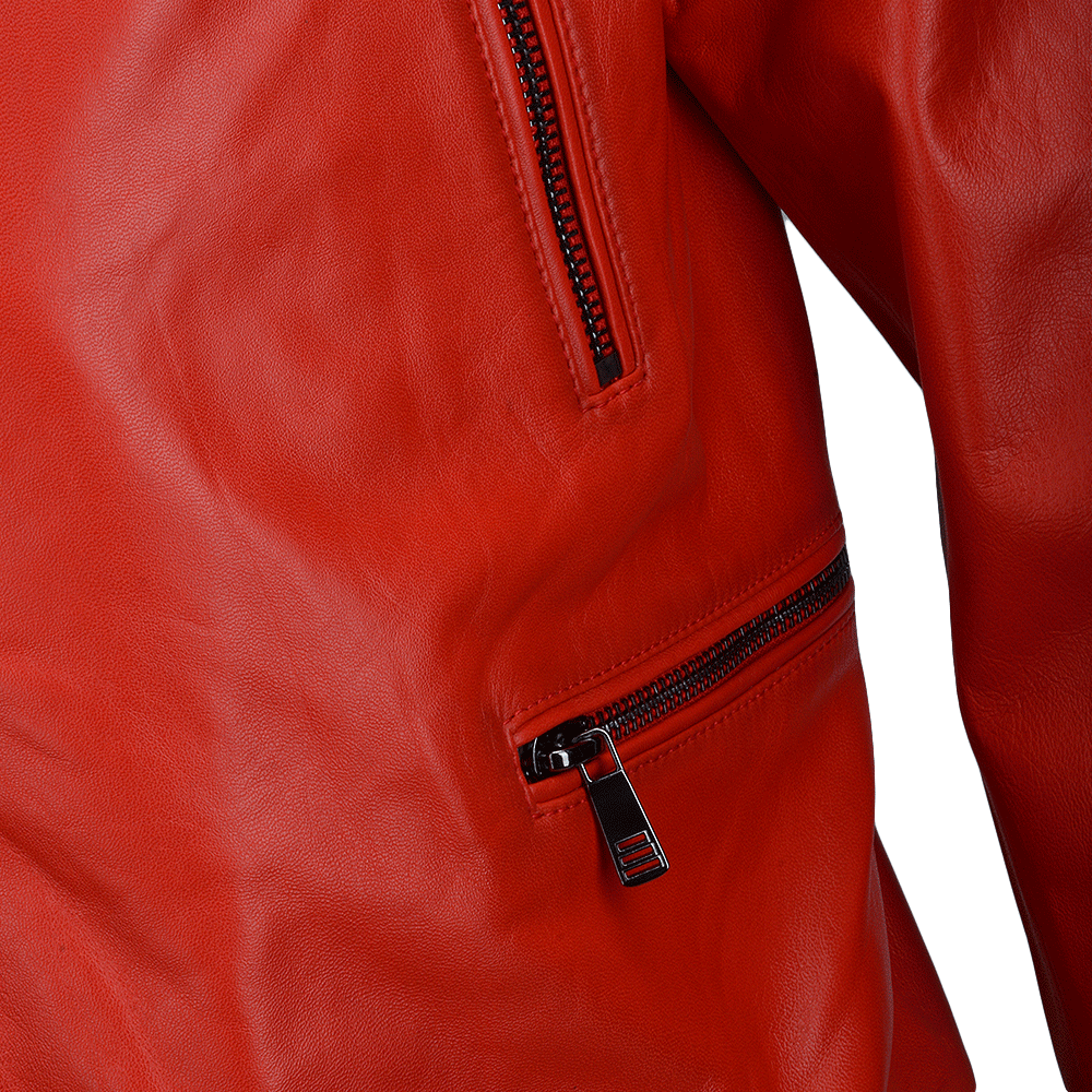 Red Leather Jacket