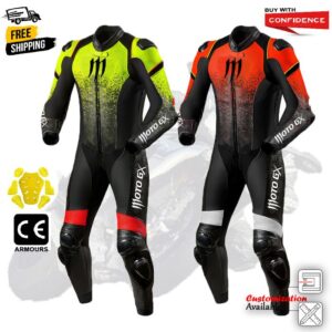 kids motorbike leather suit