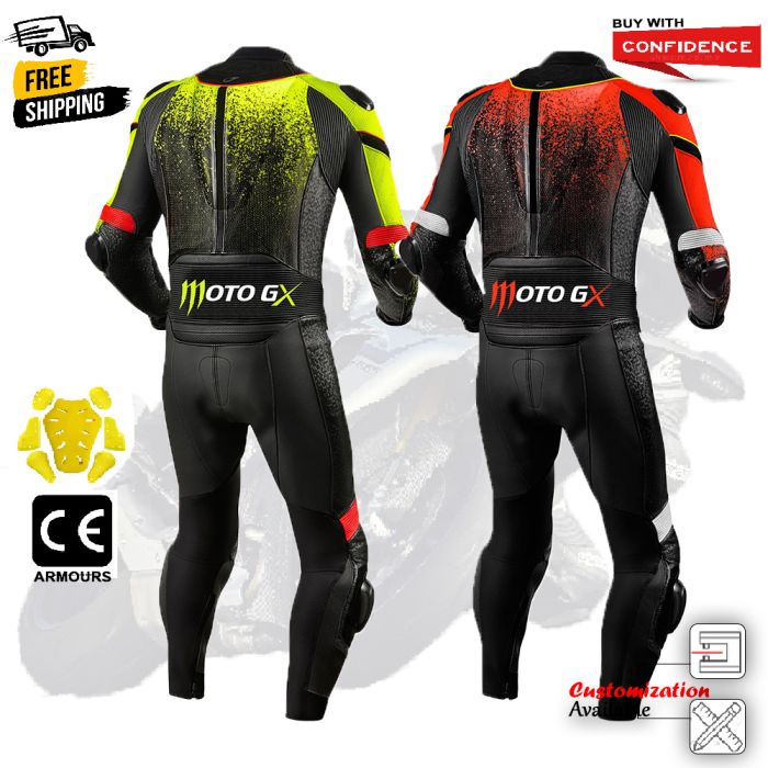 kids motorbike leather suit