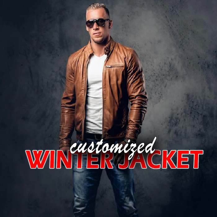 Mens Customized Leather Jacket